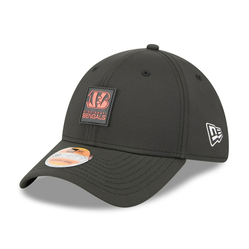Cincinnati Bengals New Era 2025 Sideline 39THIRTY Flex Hat - Black sale