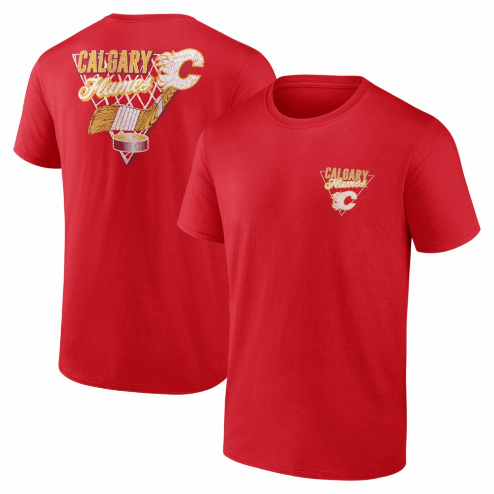 Calgary Flames Net Slap T-Shirt Red