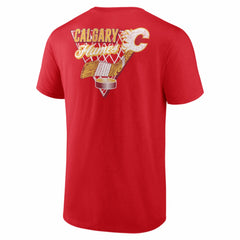 Calgary Flames Net Slap T-Shirt Red