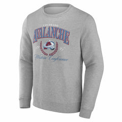 Colorado Avalanche Reign Supreme Pullover Sweatshirt Gray