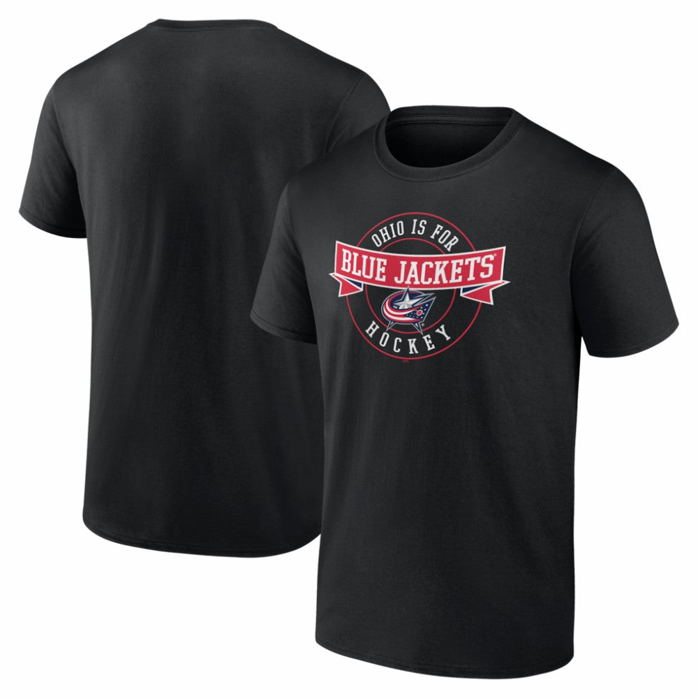 Columbus Blue Jackets Honor Circle T-Shirt Black