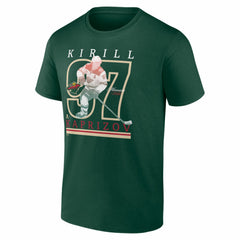 Kirill Kaprizov Minnesota Wild Player Show T-Shirt Green