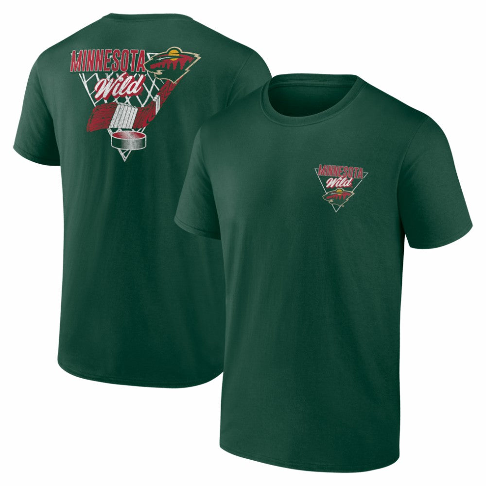 Minnesota Wild Net Slap T-Shirt Green