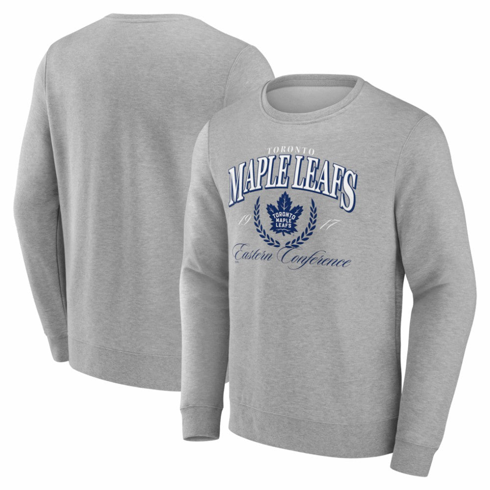 Toronto Maple Leafs Reign Supreme Pullover Sweatshirt Gray