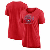 Washington Capitals Women's Reign Supreme Tri-Blend T-Shirt Red