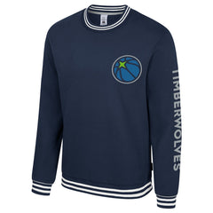 Minnesota Timberwolves Stadium Essentials Unisex Half-Time 2 Pullover Sweatshirt - Navy for sale
