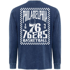 Philadelphia 76ers Sportiqe Men's Bono Long Sleeve T-Shirt - Blue sale