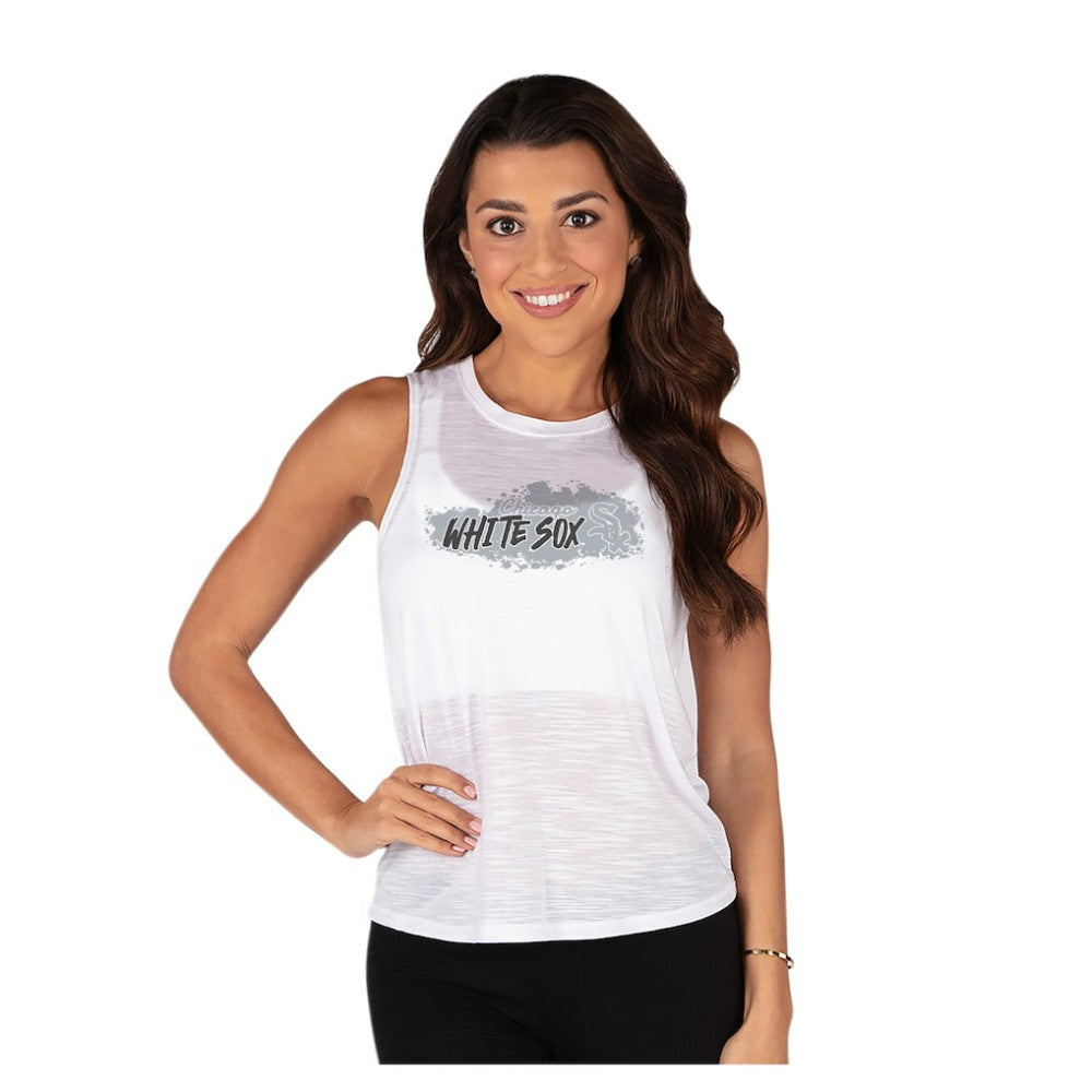 Chicago White Sox Concepts Sport Women's Infuse Slub Tank Top - White