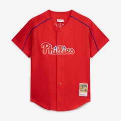 Ryan Howard Philadelphia Phillies Cooperstown Collection Batting Practice Jersey - Red | Mitchell & Ness