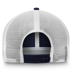 New York Rangers Fanatics Core Primary Logo Trucker Adjustable Hat Blue/White