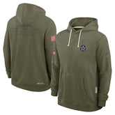 Dallas Cowboys 2025 Salute to Service Sideline Standard Issue Dri-FIT Hoodie - Olive | Nike for sale