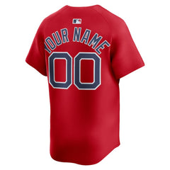 Boston Red Sox Alternate Limited Custom Jersey - Red | Nike