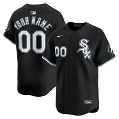 Chicago White Sox Alternate Limited Custom Jersey - Black | Nike