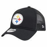 Pittsburgh Steelers New Era Preschool Main A-Frame 9FORTY Adjustable Hat - Black discount