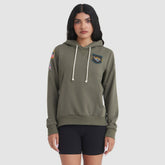 Jacksonville Jaguars Women's 2025 Salute to Service Sideline Standard Issue Dri-FIT Hoodie - Olive | Nike for sale