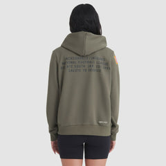 Jacksonville Jaguars Women's 2025 Salute to Service Sideline Standard Issue Dri-FIT Hoodie - Olive | Nike for sale