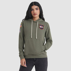 Kansas City Chiefs Women's 2025 Salute to Service Sideline Standard Issue Dri-FIT Hoodie - Olive | Nike online