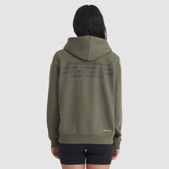 Los Angeles Chargers Women's 2025 Salute to Service Sideline Standard Issue Dri-FIT Hoodie - Olive | Nike online