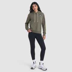 New Orleans Saints Women's 2025 Salute to Service Sideline Standard Issue Dri-FIT Hoodie - Olive | Nike for sale