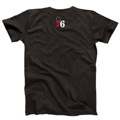Philadelphia 76ers NBALab x Hyperfly Unisex Year of the Snake Lunar New Year Collection T-Shirt - Heather Black on sale
