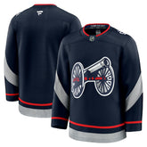 Columbus Blue Jackets Fanatics 2025 NHL Stadium Series Premium Jersey Navy