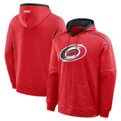 Carolina Hurricanes Fanatics Goaltender Defender Pullover Hoodie Red