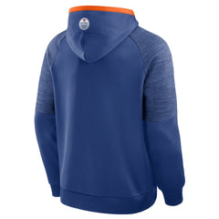 Edmonton Oilers Fanatics Goaltender Defender Pullover Hoodie Royal