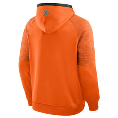 Anaheim Ducks Fanatics Goaltender Defender Pullover Hoodie Orange