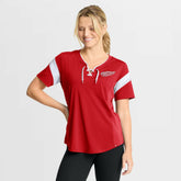 Detroit Red Wings Fanatics Women's Offside Athena T-Shirt Red