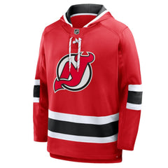 New Jersey Devils Fanatics Prime Time Fleece Hoodie Red