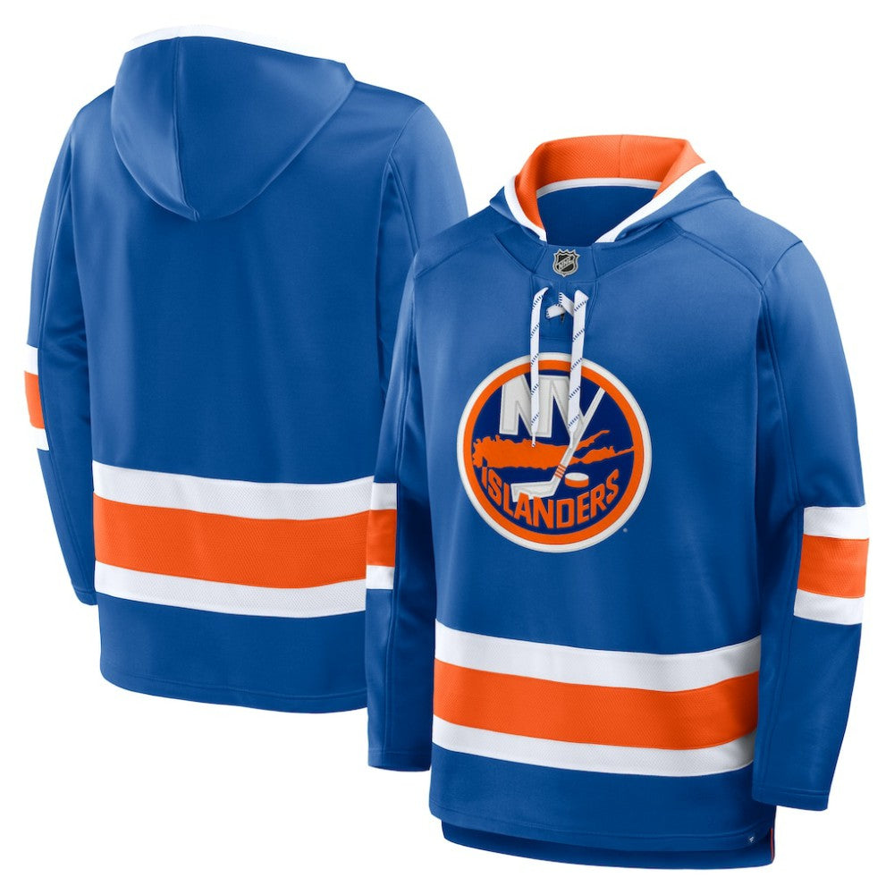 New York Islanders Fanatics Prime Time Fleece Hoodie Royal