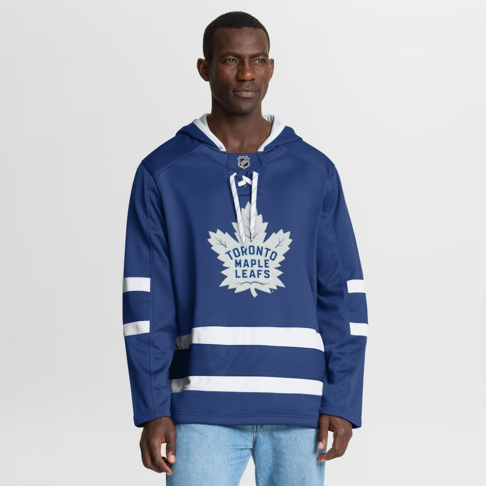 Toronto Maple Leafs Fanatics Prime Time Fleece Hoodie Blue