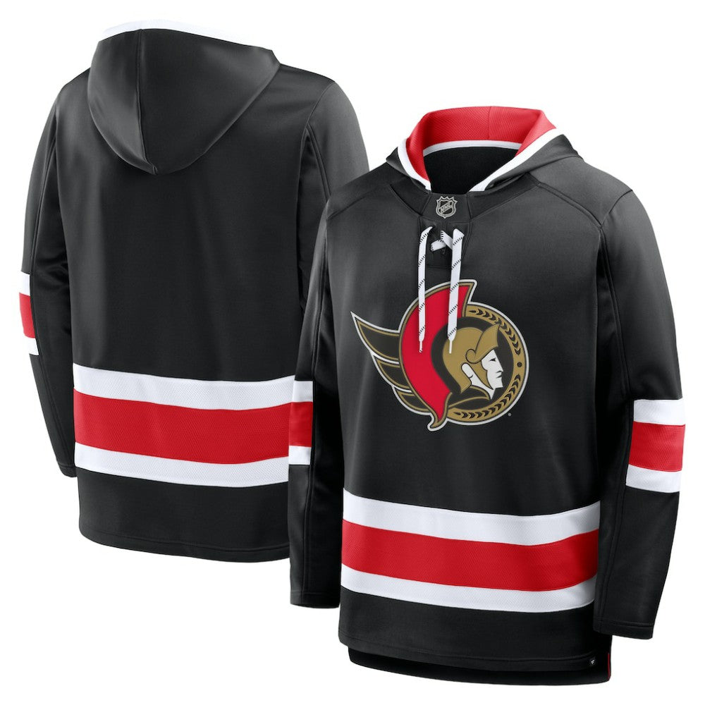 Ottawa Senators Fanatics Prime Time Fleece Hoodie Black