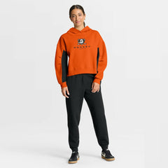 Anaheim Ducks Fanatics Women's Back Check Boxy Hoodie Orange