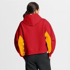 Calgary Flames Fanatics Women's Back Check Boxy Hoodie Red