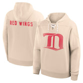 Detroit Red Wings Fanatics Vintage Hoodie Cream