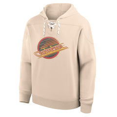 Vancouver Canucks Fanatics Vintage Hoodie Cream