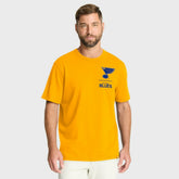 St. Louis Blues Fanatics Crash The Net Legacy T-Shirt Gold