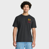 Chicago Blackhawks Fanatics Crash The Net Legacy T-Shirt Black