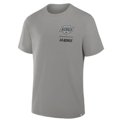 Los Angeles Kings Fanatics Crash The Net Legacy T-Shirt Gray