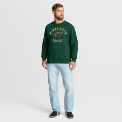 Minnesota Wild Fanatics Stickler Sweatshirt Green