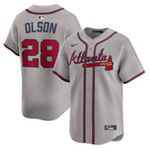 Matt Olson Atlanta Braves Road Limited Player Jersey - Gray | Nike