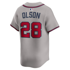 Matt Olson Atlanta Braves Road Limited Player Jersey - Gray | Nike