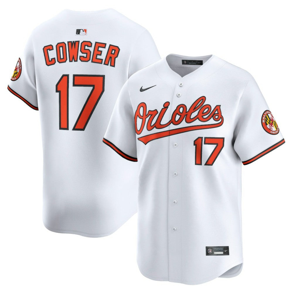 Colton Cowser Baltimore Orioles Home Limited Player Jersey - White | Nike