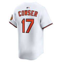 Colton Cowser Baltimore Orioles Home Limited Player Jersey - White | Nike