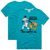Ken Griffey Jr. Seattle Mariners Homage Graphic Player T-Shirt - Teal
