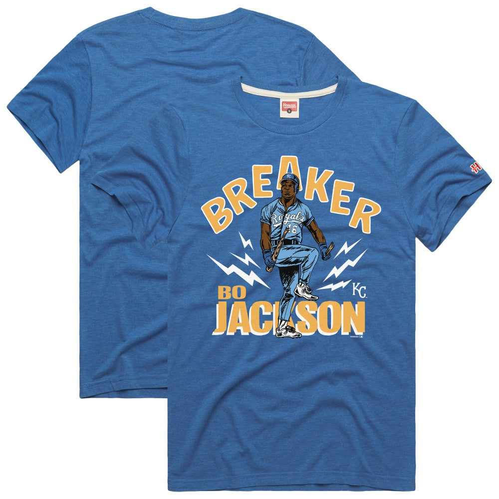 Bo Jackson Kansas City Royals Homage Graphic Player T-Shirt - Royal