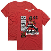 Elly De La Cruz Cincinnati Reds Homage Graphic Player Tri-Blend T-Shirt - Red
