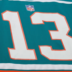 Dan Marino Miami Dolphins Maxxed Out Fashion Hockey Jersey - Aqua online