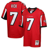 Michael Vick Atlanta Falcons Youth 2003 Legacy Retired Player Jersey - Red on sale